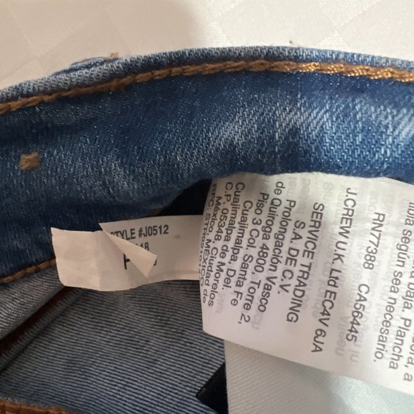 Madewell Cali Demi-Boot Jeans in Bronson Wash: Button-Front Edition Size 25. EUC - Picture 11 of 14